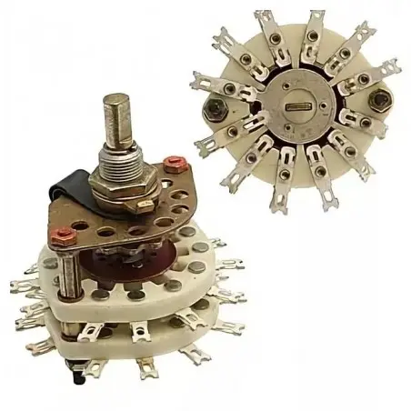 ПГК-11П2Н6 переключатель галетный фото 4 ПГК-11П2Н6 переключатель галетный фото 4