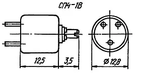 СП4-1В 0.25Вт 10 кОм фото 3 СП4-1В 0.25Вт 10 кОм фото 3