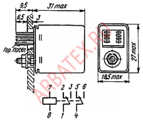 РЭС-6 РФ0.452.102-01 фото 3 РЭС-6 РФ0.452.102-01 фото 3