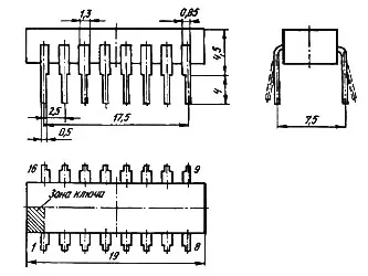 К555АГ3В микросхема фото 2