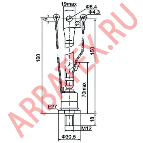 ТБ151-63-10 тиристор фото 3