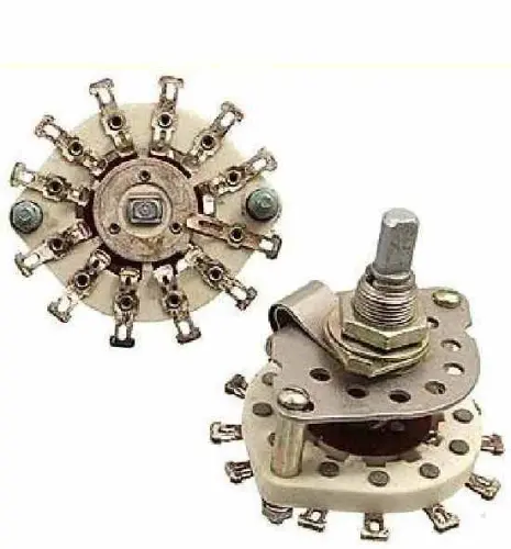 ПГК-10П-1Н-К переключатель галетный фото 2 ПГК-10П-1Н-К переключатель галетный фото 2