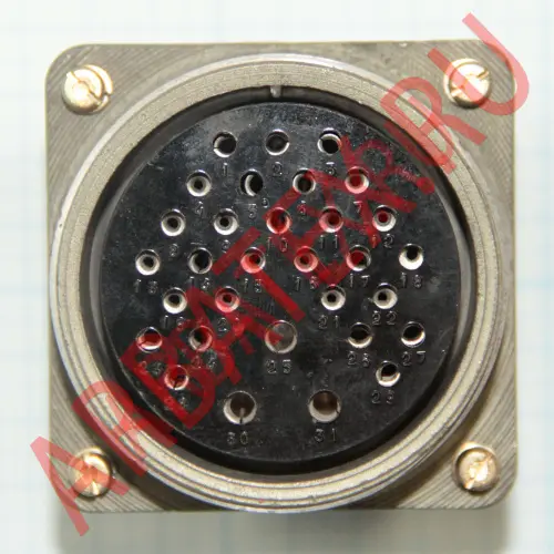 ШР55ПК31НГ3 розетка блочная фото фото 5 ШР55ПК31НГ3 розетка блочная Разъемы разное фото фото 5