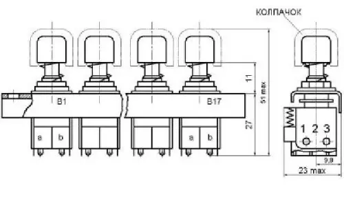 ПК1-12 переключатель фото 4