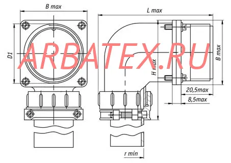 2РТ32СК1НШ5-А вилка фото 2РТ32СК1НШ5-А вилка Разъемы разное фото