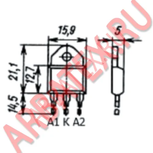 КД637АС диодная сборка фото 3 КД637АС диодная сборка фото 3