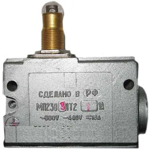 МП2303 ЛУ2 исп1 микропереключатель фото 2 МП2303 ЛУ2 исп1 микропереключатель фото 2