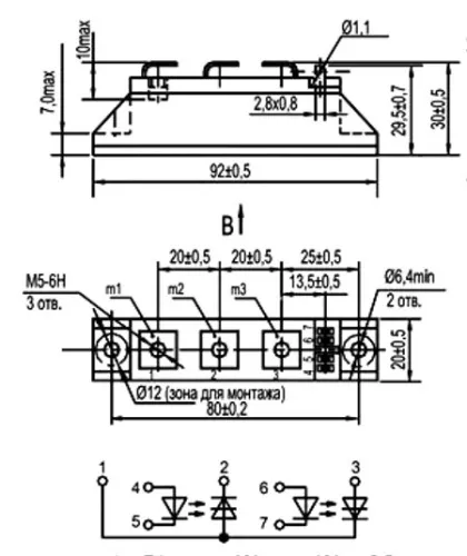 МТО2-10-10 силовой модуль фото 6 МТО2-10-10 силовой модуль фото 6