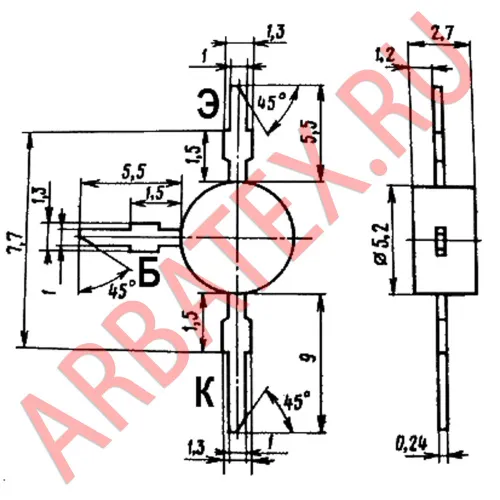 КТ3123А транзистор фото 3 КТ3123А транзистор фото 3