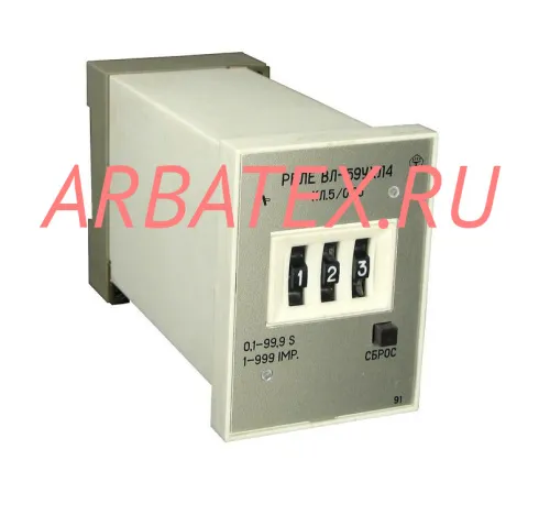 ВЛ-59 1-999 сек 220В реле времени ВЛ-59 1-999 сек 220В реле времени