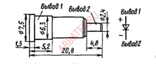 Д603 диод фото 2 Д603 диод фото 2