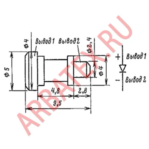 ГА401В диод фото 2